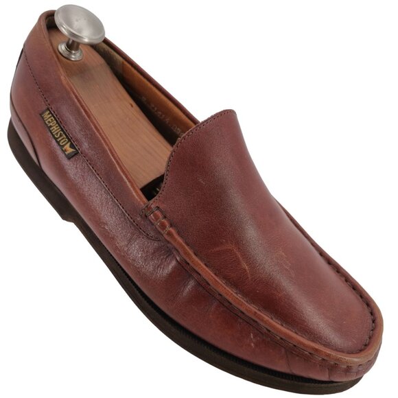 Mephisto Other - Mephisto Spinmaker Brown Venetian Moc-toe Loafers Mens 10.5 Casual Comfort Shoes
